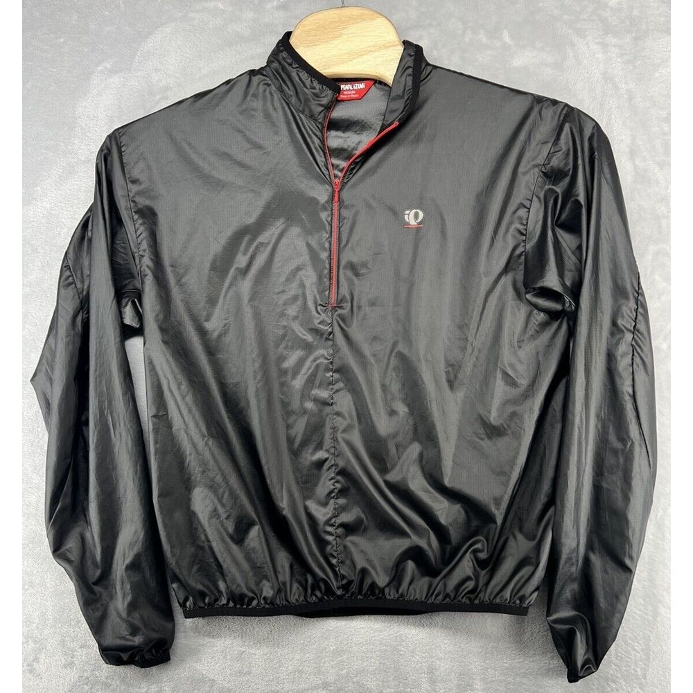 Pearl Izumi Lightweight Cycling Jacket Black Women's Size M 21x25 READ